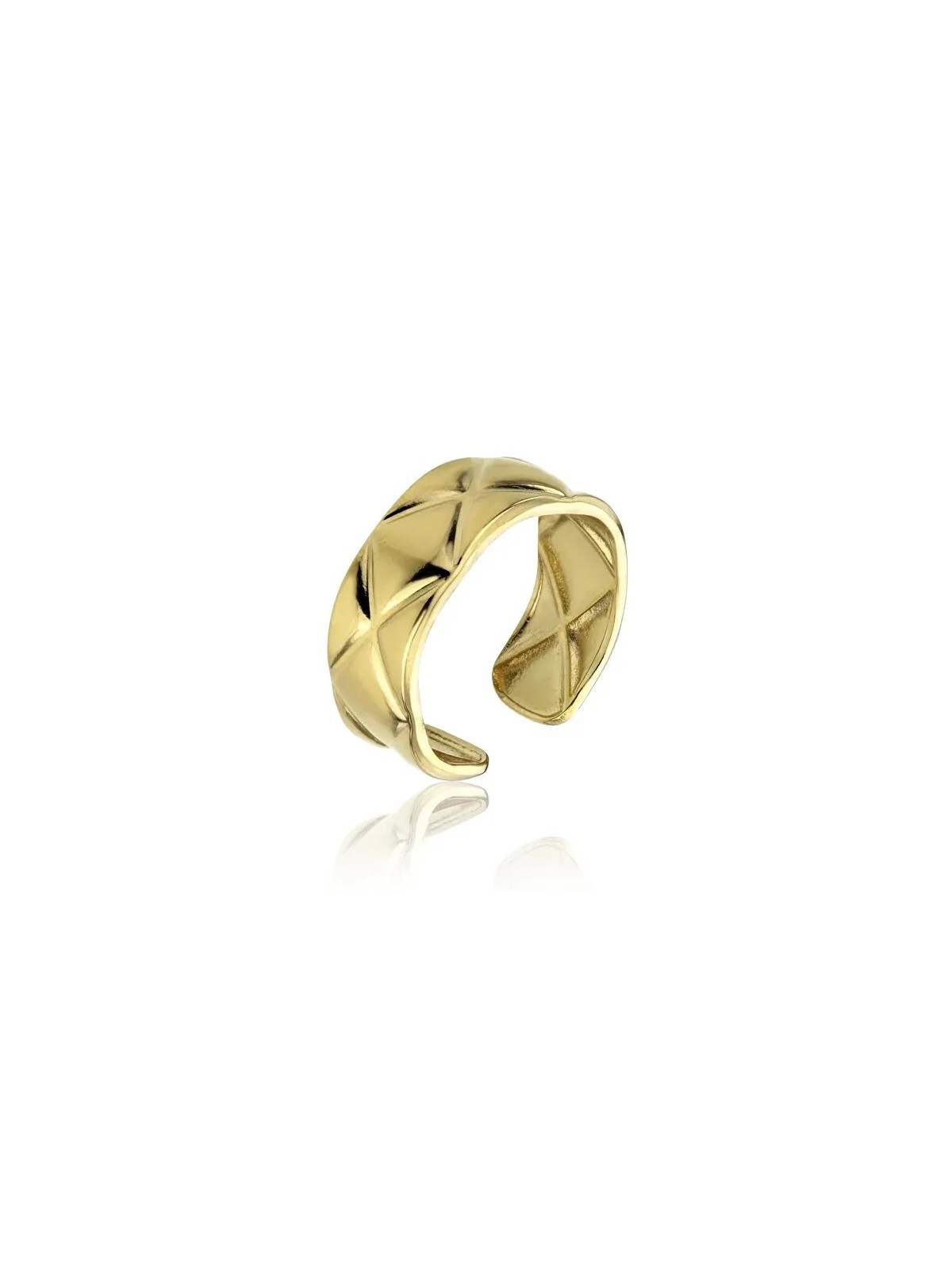 Marc Malone Anello aperto placcato oro Eliza Gold Ring MCR23014G donna