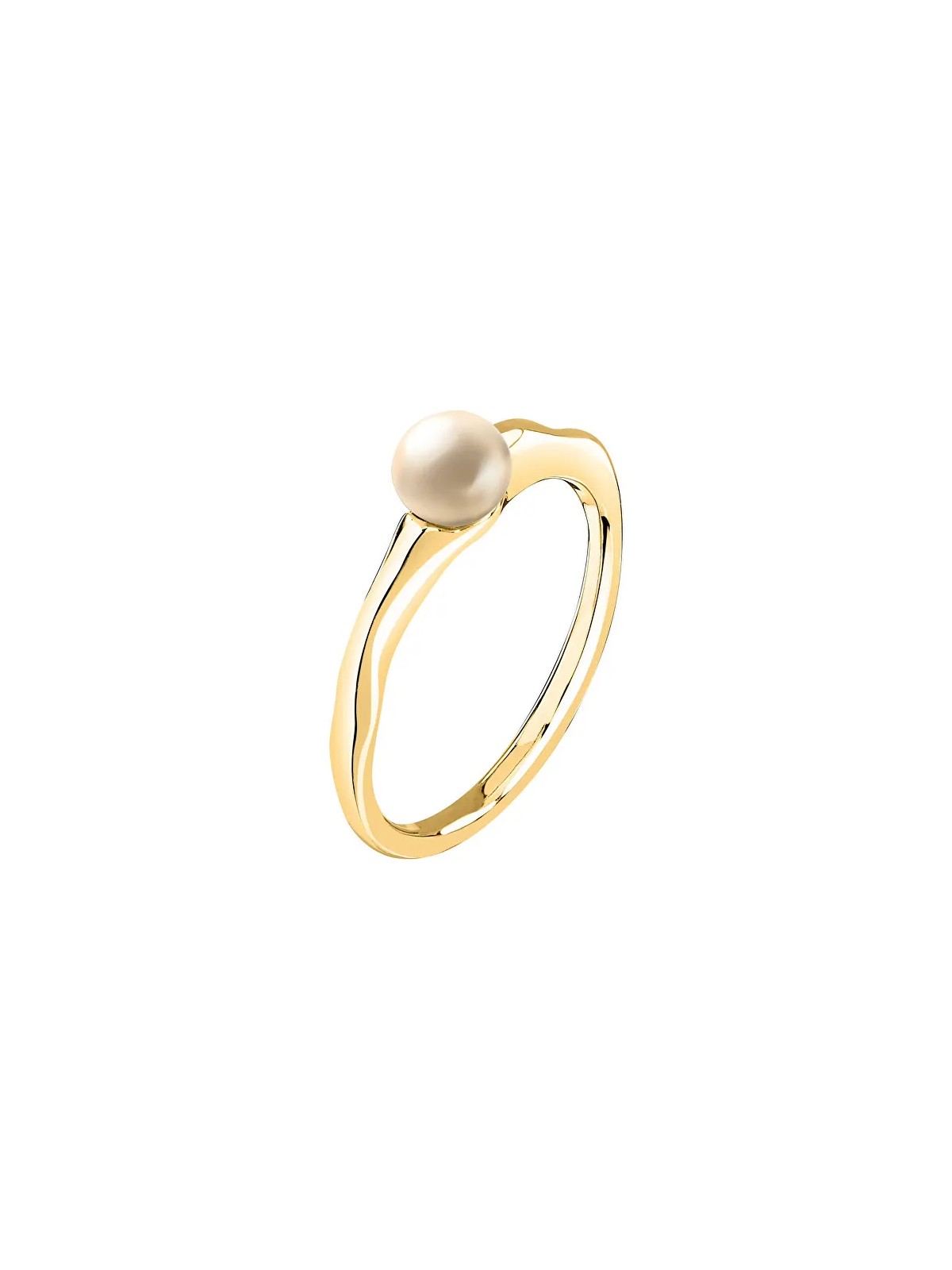 Morellato Affascinante anello placcato oro Perla SXU440 - Diametro: 54 mm donna