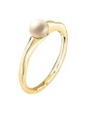 Morellato Affascinante anello placcato oro Perla SXU440 - Diametro: 54 mm donna