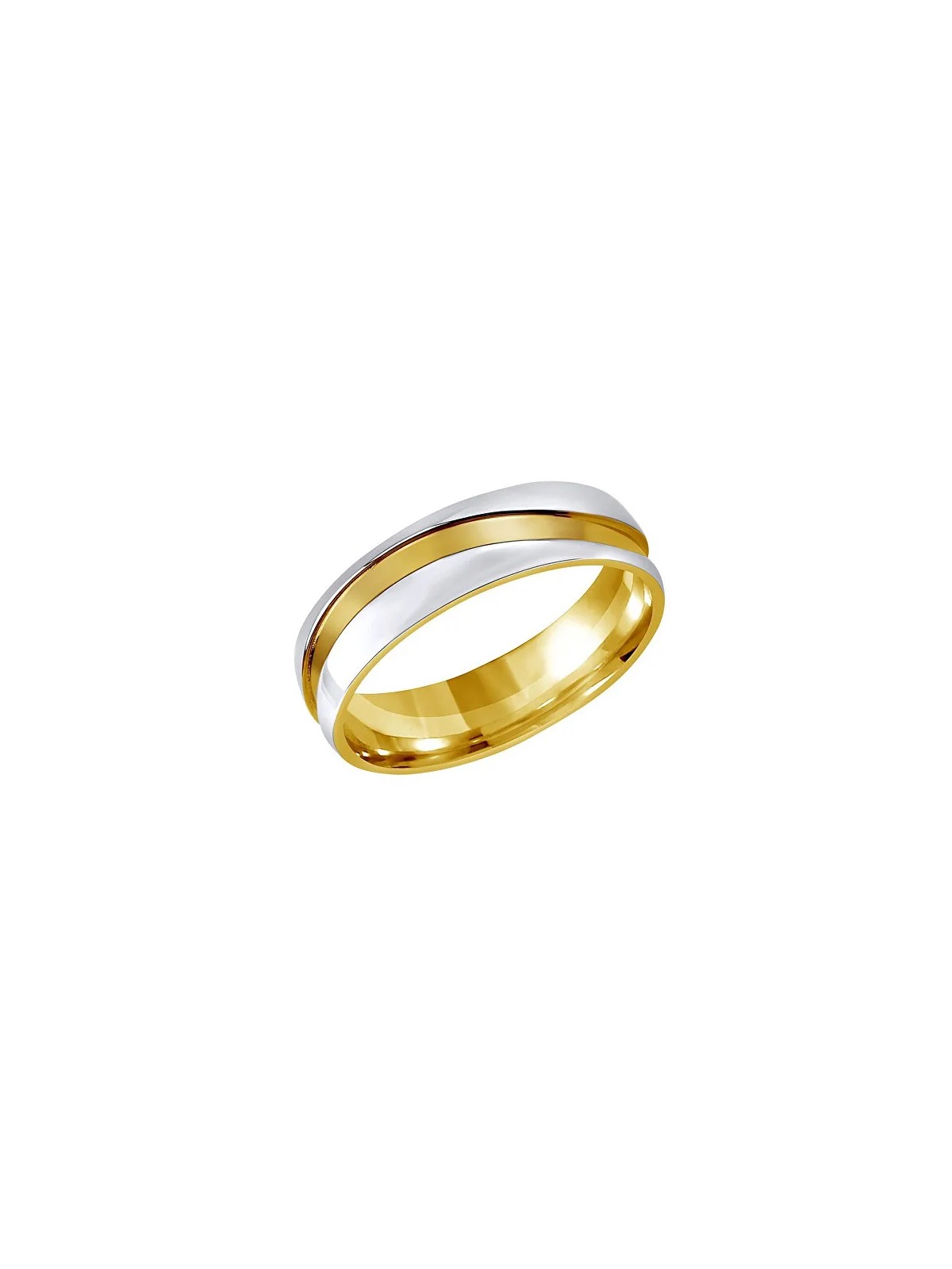 Silvego Fede nuziale in acciaio da uomo MARIAGE RRC2050-M - Diametro: 65 mm unisex