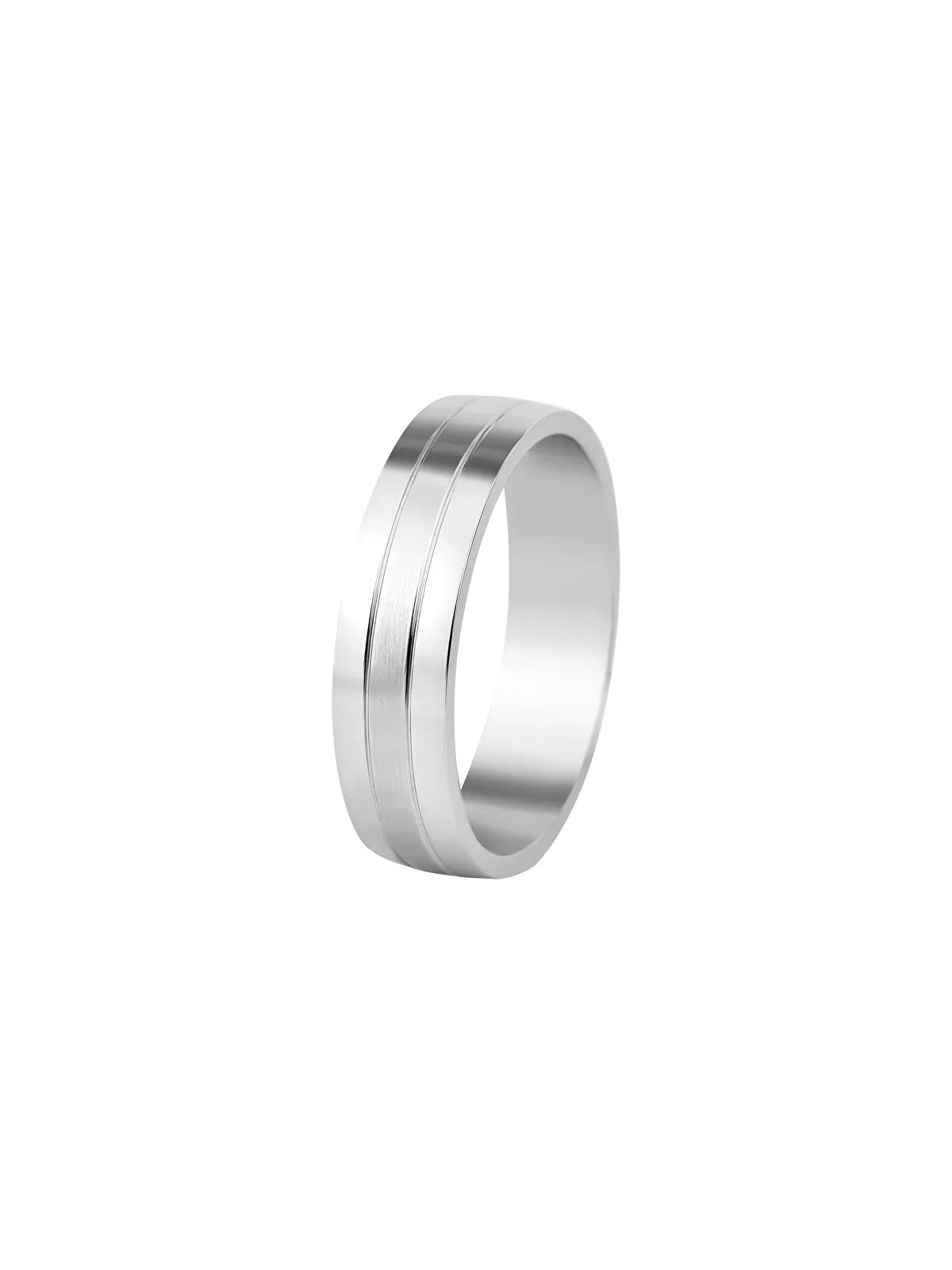 Beneto Exclusive Fede nuziale in acciaio SPP09 - Diametro: 53 mm unisex