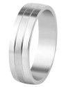 Beneto Exclusive Fede nuziale in acciaio SPP09 - Diametro: 53 mm unisex