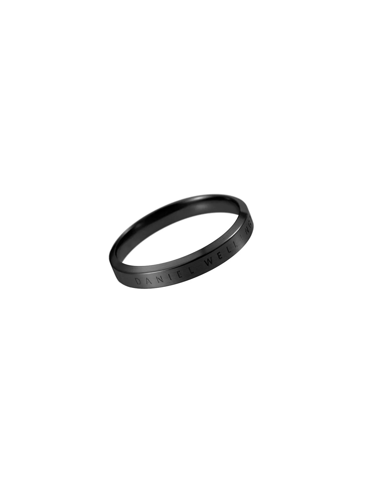Daniel Wellington Anello nero originale Classic DW00400 - Diametro: 62 mm unisex