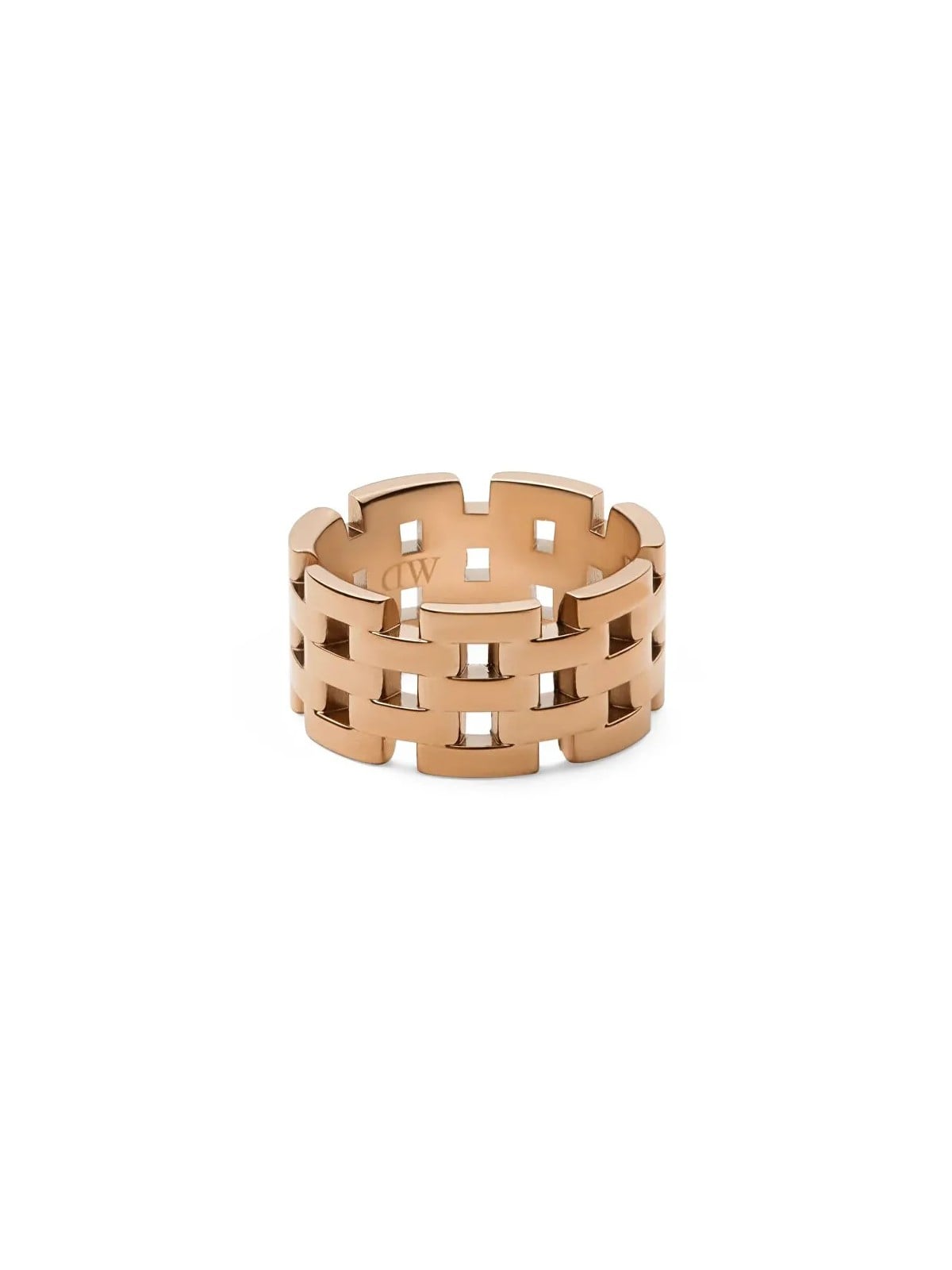 Daniel Wellington Anello di design in bronzo in acciaio 5-Link DW0040097 - Diametro: 56 mm unisex