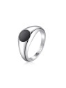S'Agapõ Anello moderno in acciaio per uomo Ripple SRP36 - Diametro: 59 mm uomo