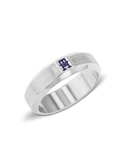 Tommy Hilfiger Anello in acciaio da uomo Modello 2790574 - Diametro: 62 mm uomo