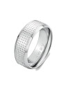 Brosway Un anello da uomo distintivo in acciaio Bullet BUL67 - Diametro: 61 mm uomo