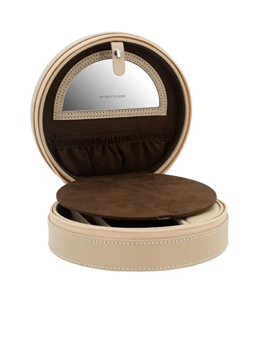Friedrich Lederwaren Portagioie crema senza tempo Cordoba 26216-8 unisex
