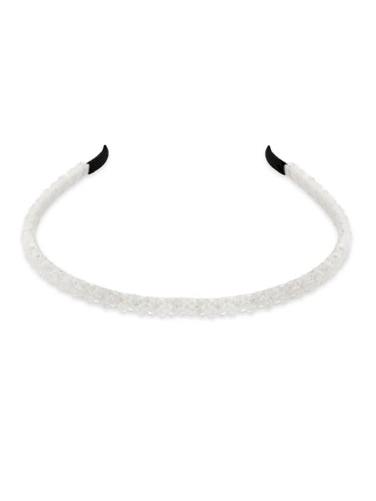 Troli Elegante fascia per capelli bianchi donna