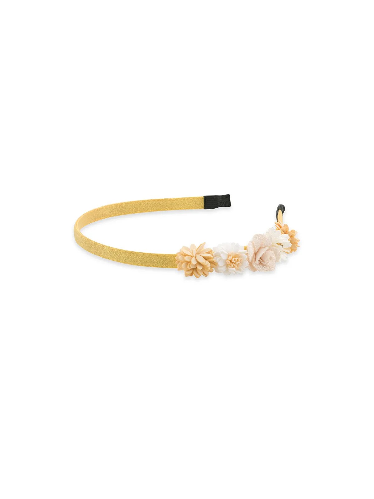 Troli Fascia per capelli gialli decente con fiori donna