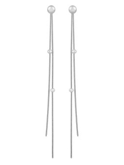 JwL Luxury Pearls Orecchini a catena con perle 2 in 1 JL0428 donna