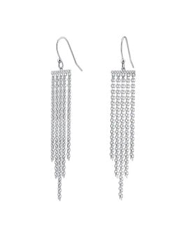 Argento Orecchinigo lunghi in argento Chiara JJJ0210E1 donna