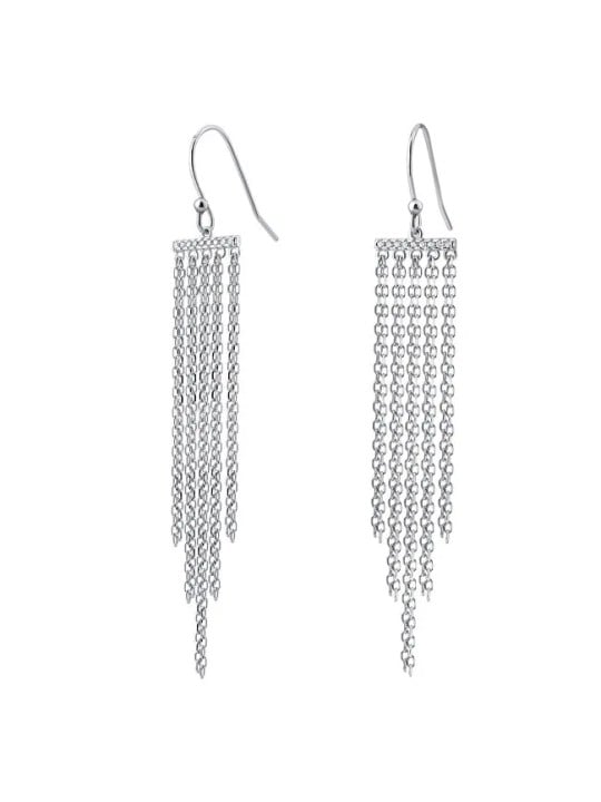 Argento Orecchinigo lunghi in argento Chiara JJJ0210E1 donna