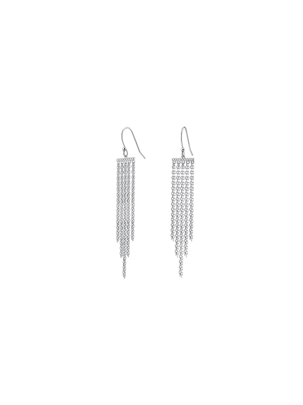 Argento Orecchinigo lunghi in argento Chiara JJJ0210E1 donna