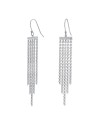 Argento Orecchinigo lunghi in argento Chiara JJJ0210E1 donna