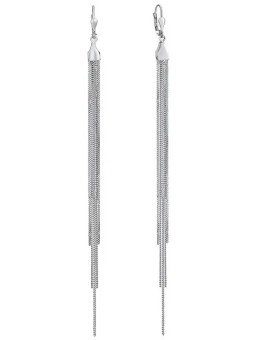 Silvego Orecchini a catena in argento SILVEGOB31648ZT donna