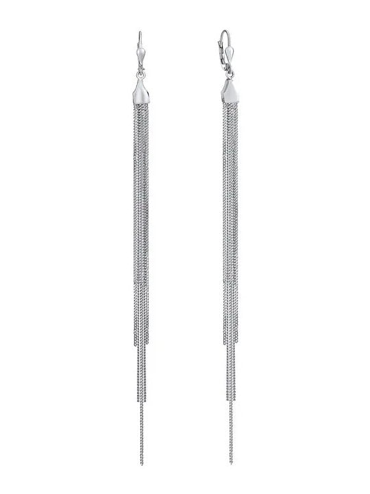 Silvego Orecchini a catena in argento SILVEGOB31648ZT donna