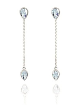Beneto Exclusive Bellissimi orecchini lunghi in argento con topazio TOPAGUP2719 donna