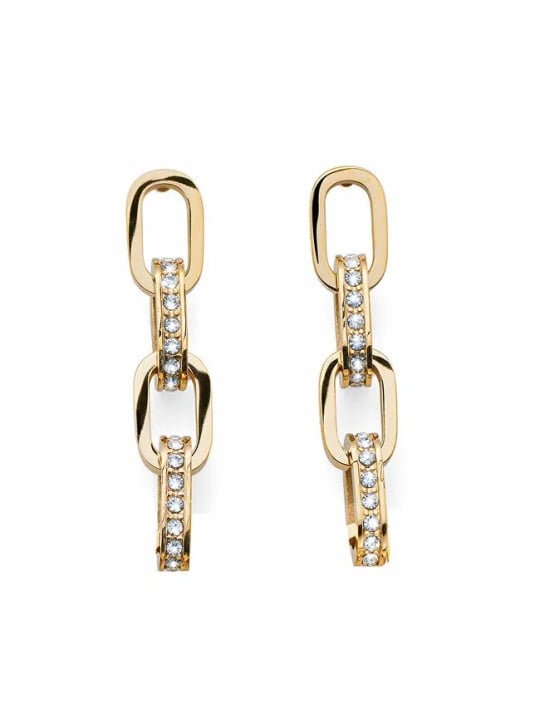CRYSTalp Orecchini trendy placcati oro con cristalli Touch Link 40524.EG donna