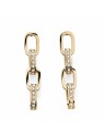 CRYSTalp Orecchini trendy placcati oro con cristalli Touch Link 40524.EG donna