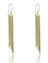 Emily Westwood Orecchini lunghi placcati oro Vivienne EWE23087G donna