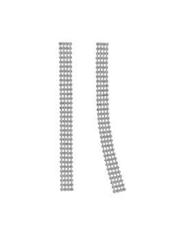 Victoria Cruz Orecchini lunghi in argento Empire A4925-HT donna