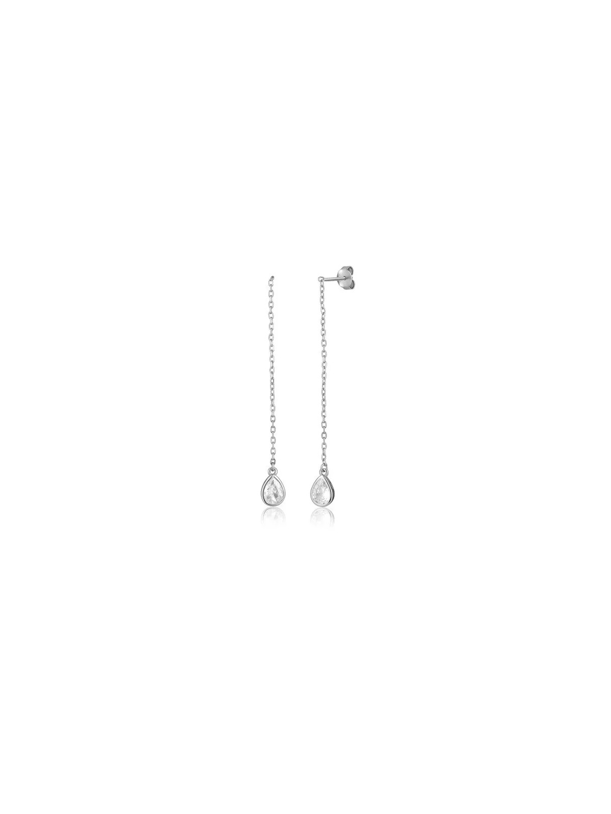 JVD Deliziosi orecchini lunghi con zircone SVLE1998XH2BI00 donna