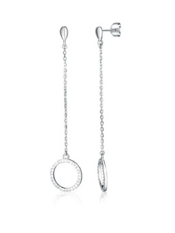JV OrecchiniD lunghi minimalisti in argento SVLE2184XJ6BI00 donna