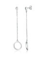 JV OrecchiniD lunghi minimalisti in argento SVLE2184XJ6BI00 donna