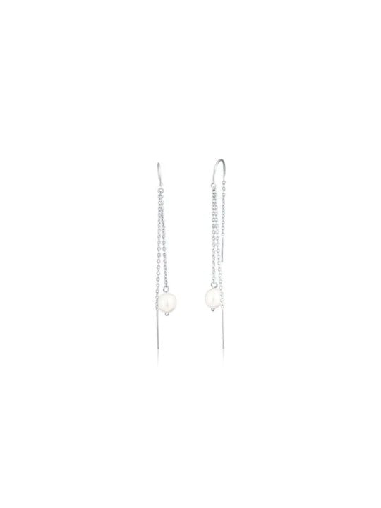 JV Orecchini D lunghi in argento con perla di fiume SVLE1860X75P100 donna