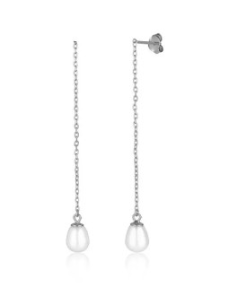 JV OrecchiniD in argento con perla di fiume SVLE1994XH2P100 donna