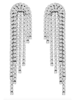 Liu Jo Orecchini lunghi scintillanti con cristilla Fashion LJ2766 donna