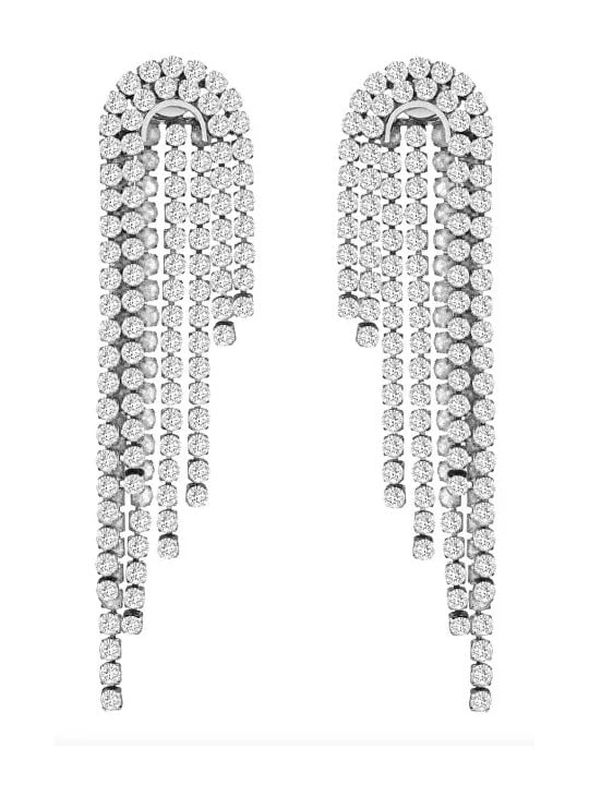 Liu Jo Orecchini lunghi scintillanti con cristilla Fashion LJ2766 donna
