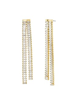 Michael Kor Orecchini lunghi placcati oro Brilliance Kors MKJ8416CZ710 donna