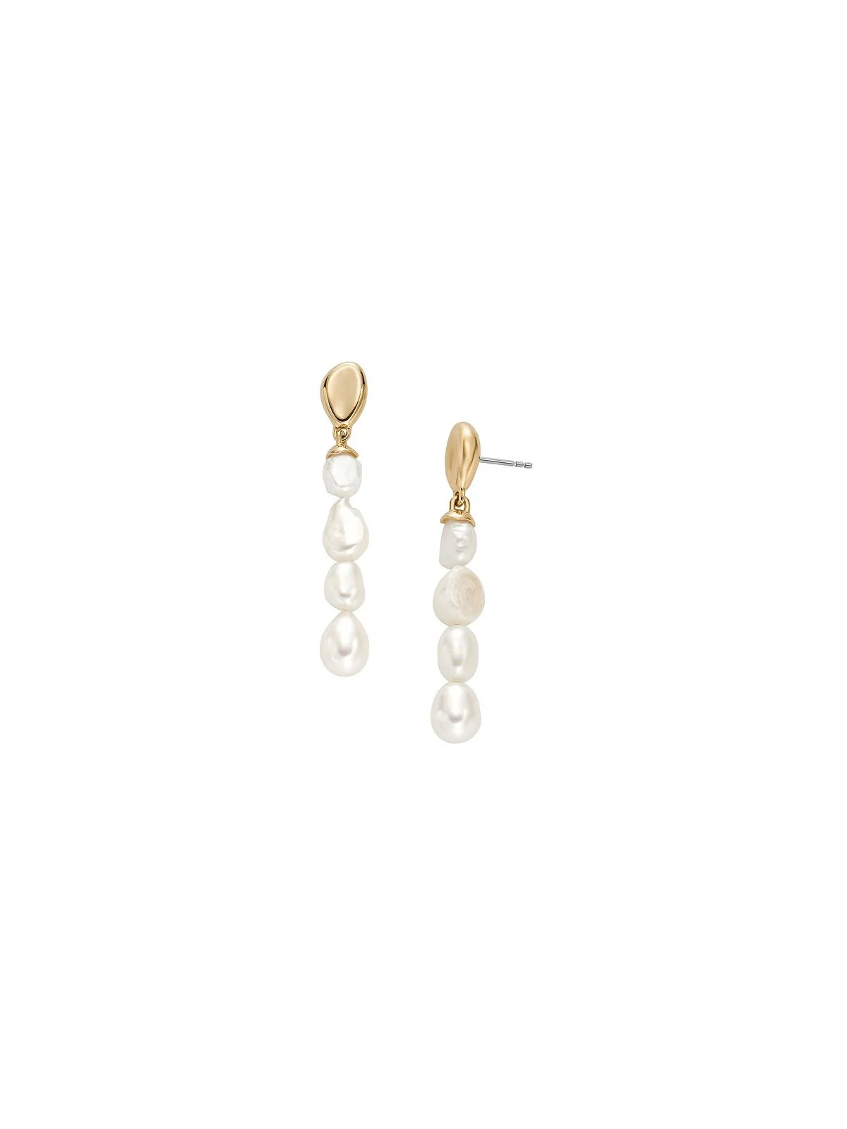 Skagen Eleganti orecchini pendenti con perle vere Agnethe SKJ1827710 donna