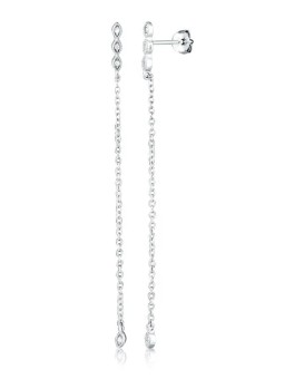 JV Orecchini D lunghi in argento con zirconi SVLE2965X61BI00 donna