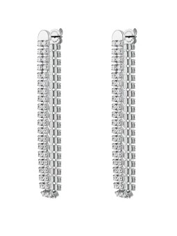 Brosway Orecchini lunghi abbaglianti con zirconi cubici Desire BEIE029 donna