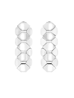 BREIL Orecchini stravaganti in acciaio Hexagonia TJ3635 donna