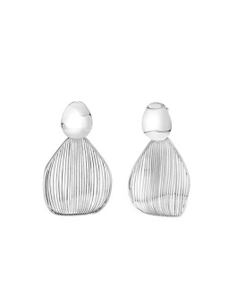 BREIL Orecchini pendenti in acciaio 2in1 B Whisper TJ3701 donna