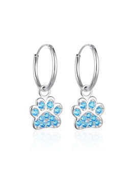 Orecchini in argento per bambine Paws AGT-ED012KBL bambini