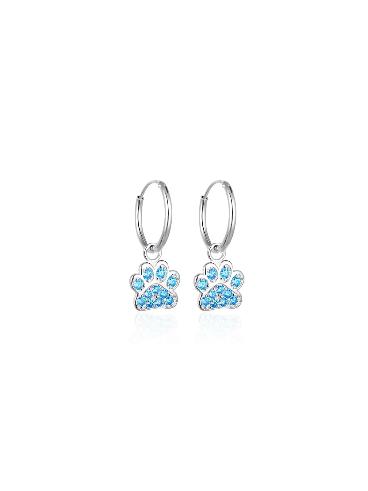 Orecchini in argento per bambine Paws AGT-ED012KBL bambini