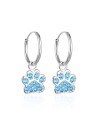 Orecchini in argento per bambine Paws AGT-ED012KBL bambini