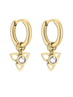 Tamaris Orecchini rotondi placcati oro 2 in 1 TJ-0017-E-15 donna
