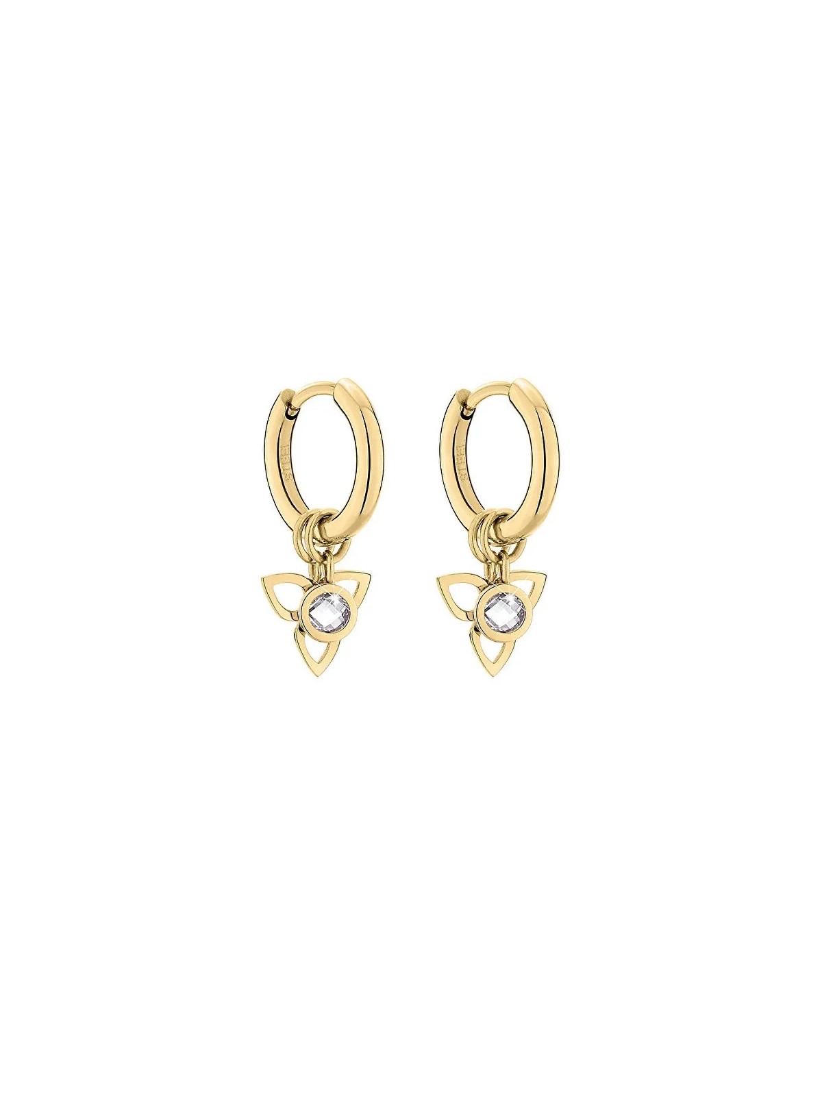 Tamaris Orecchini rotondi placcati oro 2 in 1 TJ-0017-E-15 donna