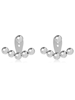 Troli Eleganti orecchini in acciaio 2 in 1 VAAXF442S donna