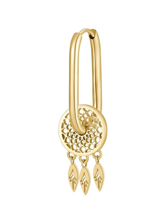 Brosway Orecchini singoli placcati oro Acchiappasogni 2 in 1 Chakra BHKE120 donna
