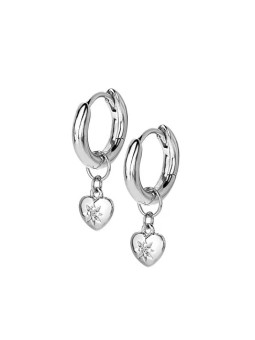 Hot Diamonds Romantici orecchini in argento con diamanti 2 in 1 Most Loved DE718 donna