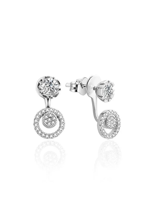 Beneto Lussuoso gioiello in pietra naturale con zircone 2in1 AGUP911 donna