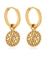 Troli Orecchini e cerchio placcati in oro 2 in 1 VABRAE019G donna