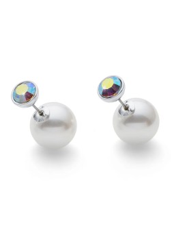 Oliver Weber Orecchini e bottone 2 in 1 Twice 22572R AB donna